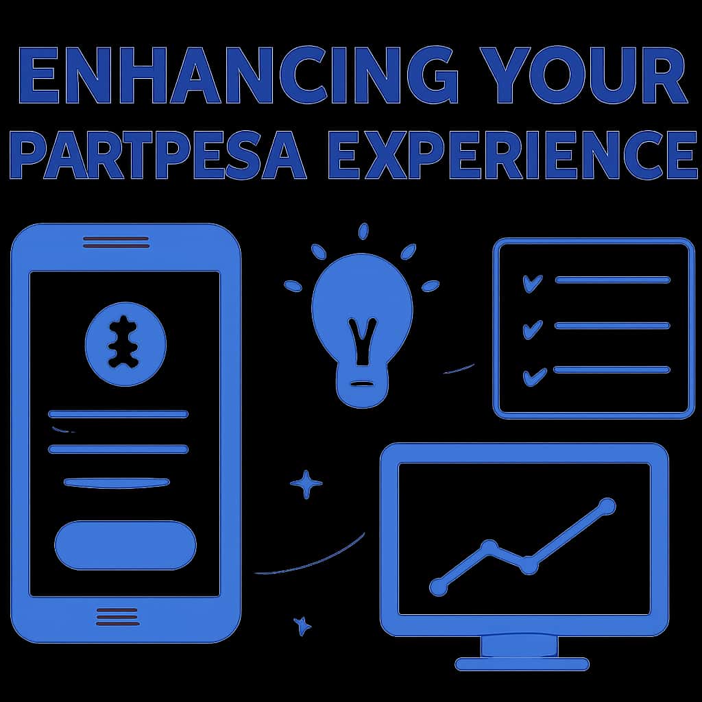 Illustration detailing methods to enhance the Paripesa experience.