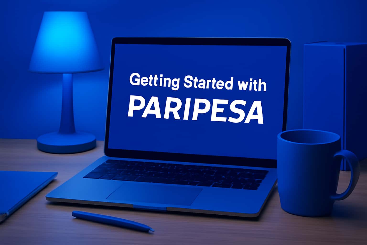 High-tech visualization related to Getting Started with Paripesa