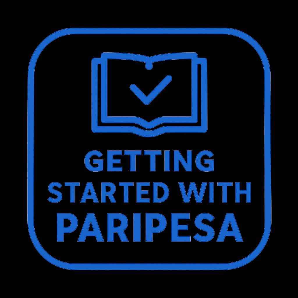 Icon representing Getting Started with Paripesa