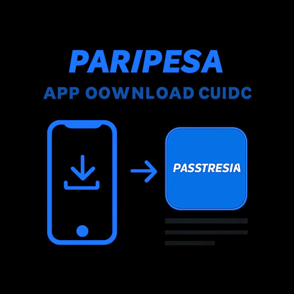 An educational diagram regarding the Paripesa App Download Guide.