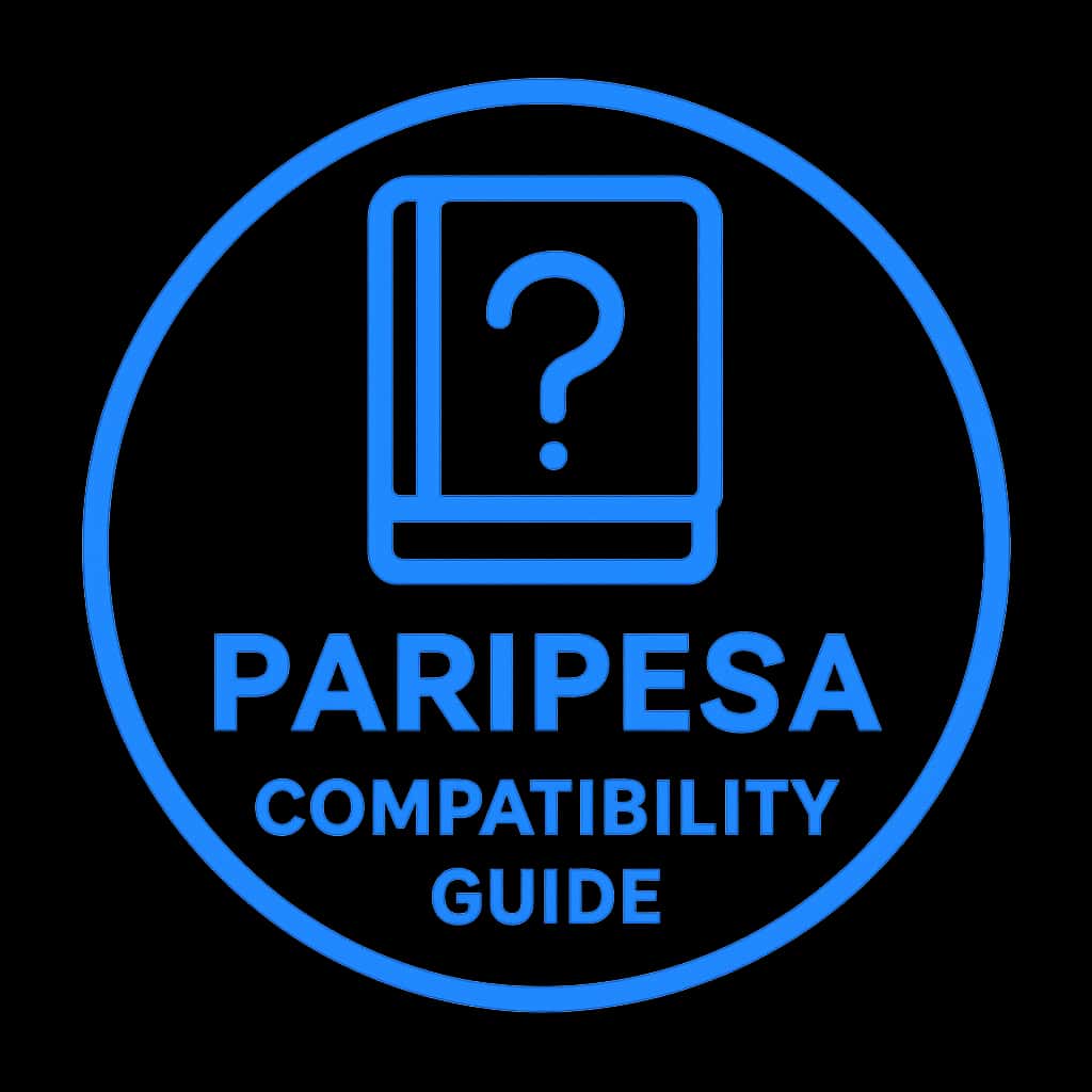 A professional badge representing the Paripesa Compatibility Guide.