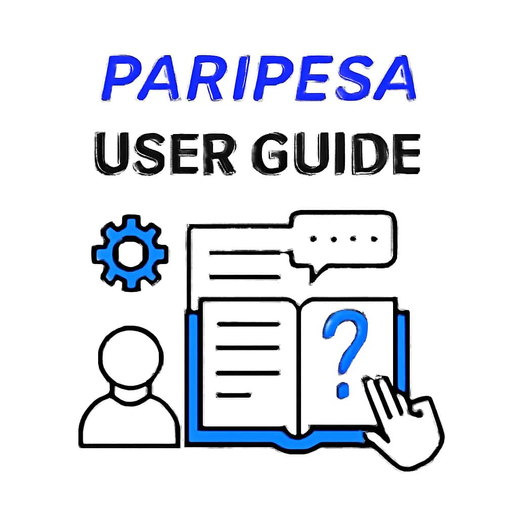 Diagram illustrating a section of the Paripesa User Guide.