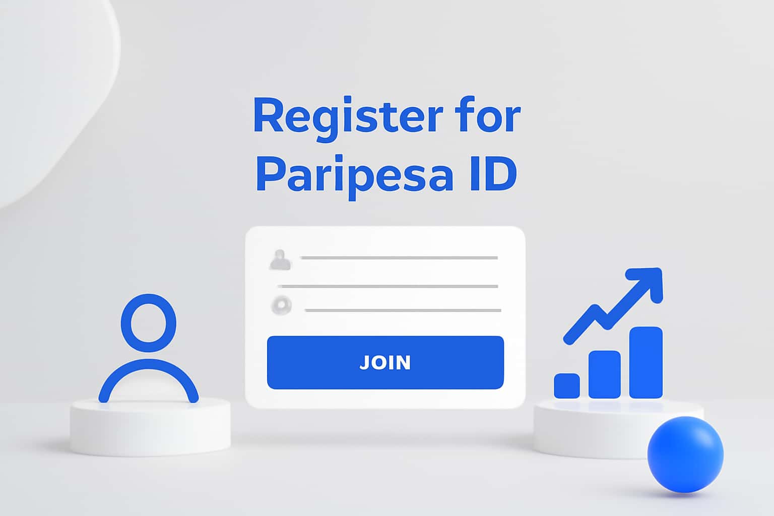 Register for Paripesa ID Interface